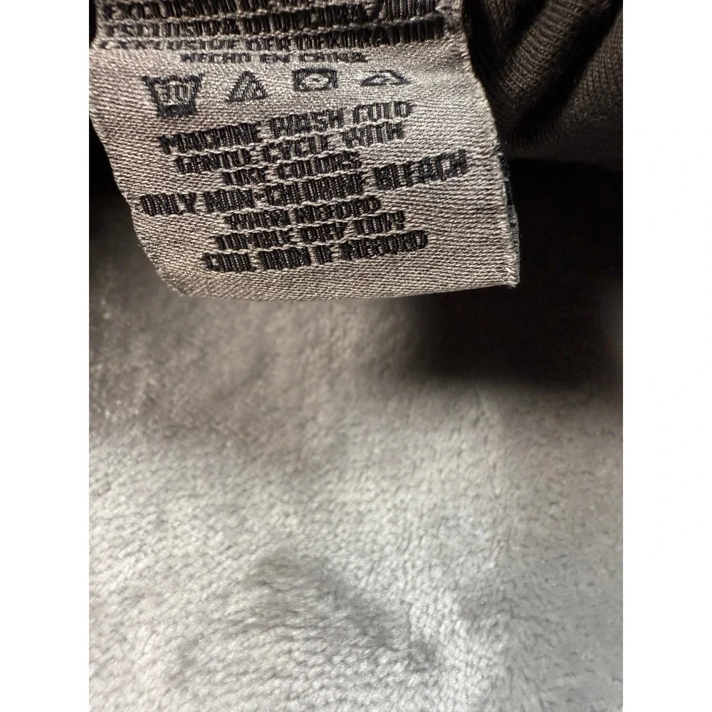 Anthropologie Marrakech Quilted Moto Jacket Womens Gray Full‎ Zip Pockets Small
